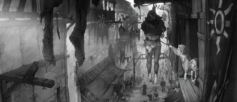 Illustration for article titled The Beautiful Sketches Behind The Witcher 3's Ending